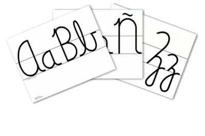 Cursive Wall Cards (SPANISH)