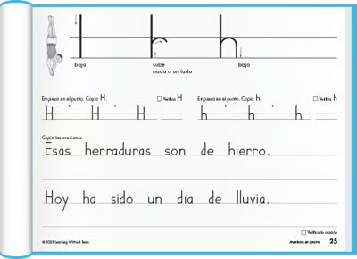 Cursive Kickoff 2025 Student Edition (SPANISH - Aventuras en Cursiva)