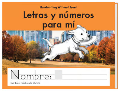 Letters and Numbers for Me 2025 Student Edition (SPANISH - Letras Y Números Para Mi)